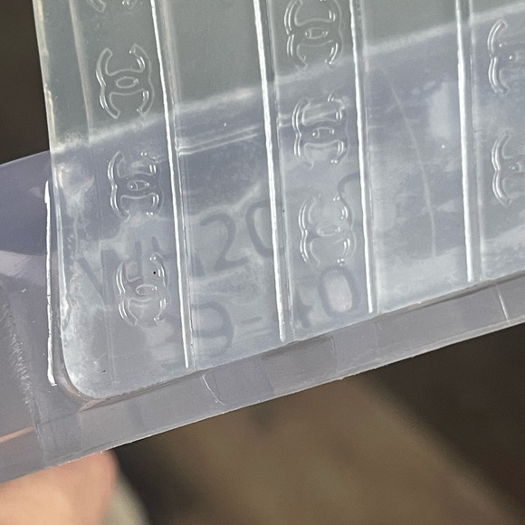 CHANEL CLEAR CC LOGO SLIDES - size 39-40 - Picture 10 of 15